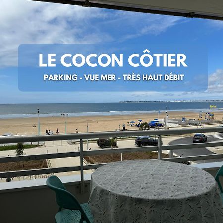 Cocon Cotier - Vue Sur Mer - Parking - Proche De La Thalasso - Terrasse Apartment Pornichet Ngoại thất bức ảnh