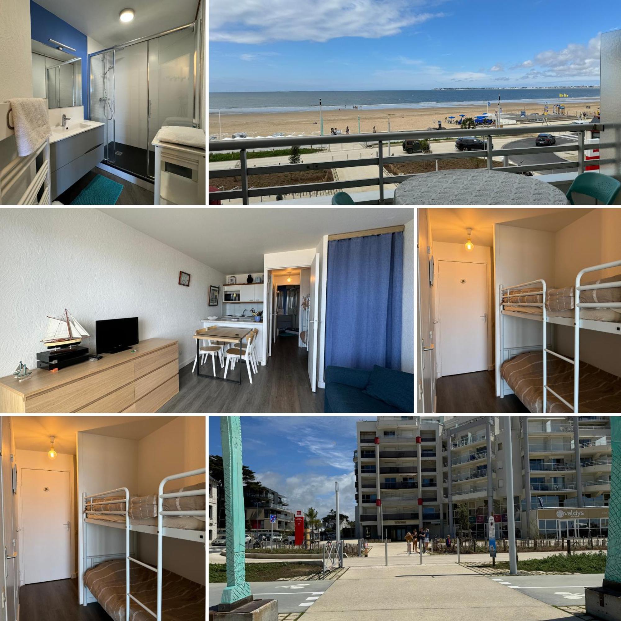 Cocon Cotier - Vue Sur Mer - Parking - Proche De La Thalasso - Terrasse Pornichet Ngoại thất bức ảnh